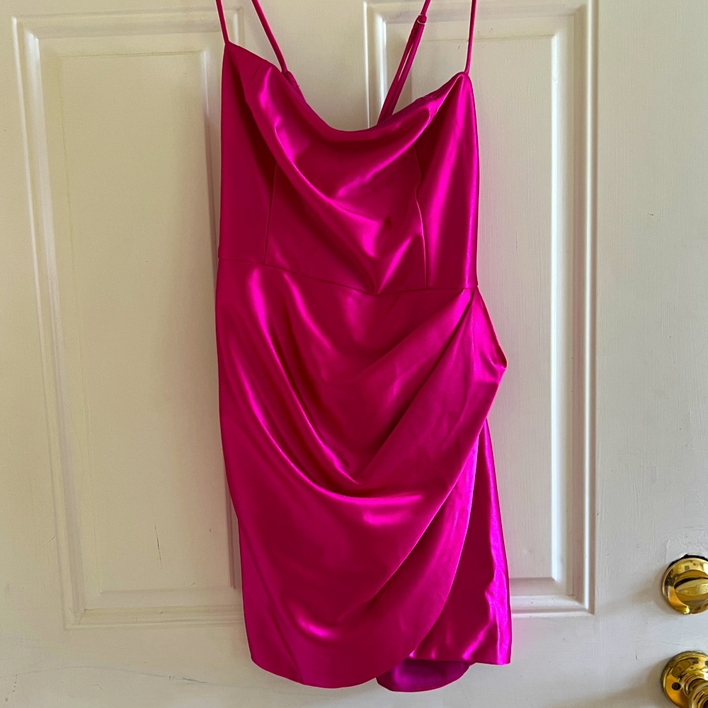 HOT PINK DRESS